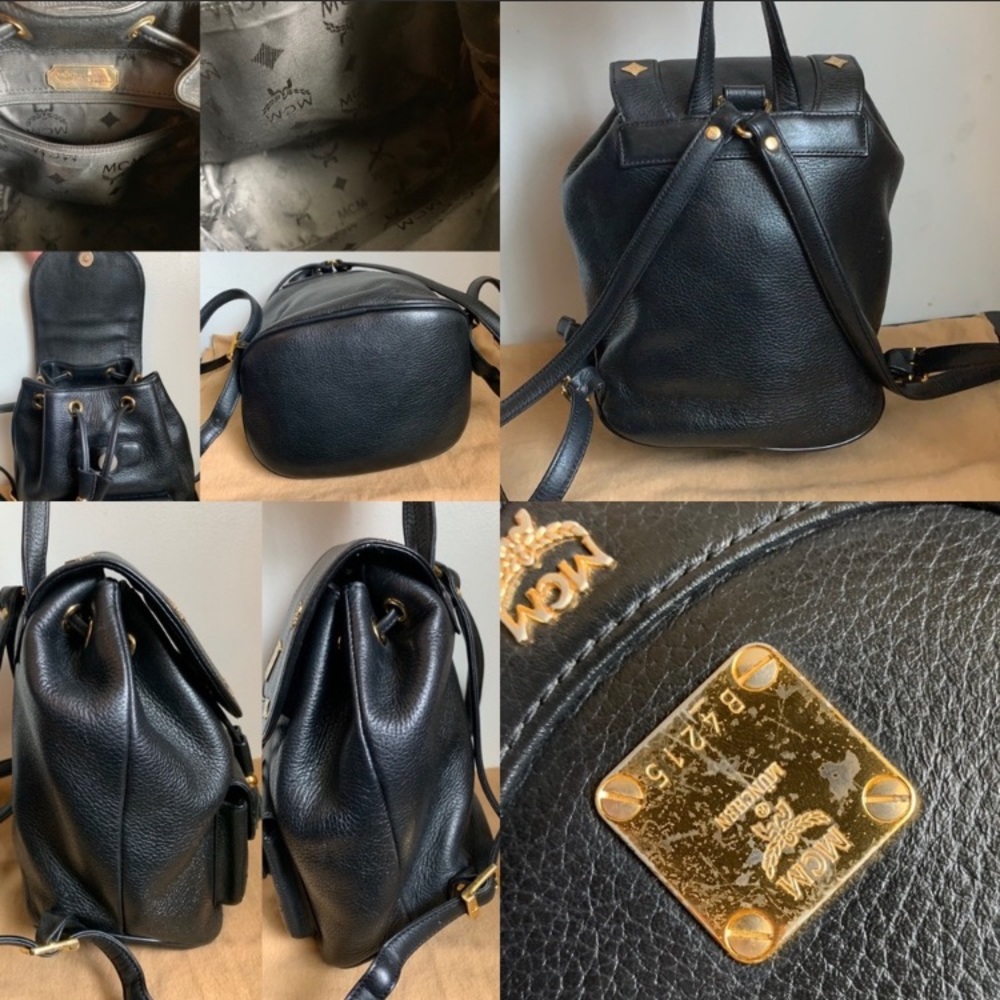❤️✅AUTHENTIC✅❤️MINI BACKPACK By MCM - Picture 7 of 7